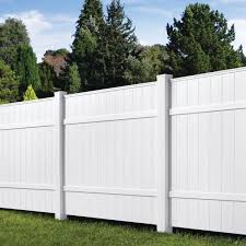Have the kids left their mark on the white vinyl fence? Veranda 6 Ft H X 6 Ft W White Vinyl Windham Fence Panel 73014216 The Home Depot