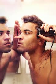 Use your fingers to hold the hair and measure how much you want to cut off. 7 Tips To Cut Your Own Hair Men S Self Hair Cut Tips