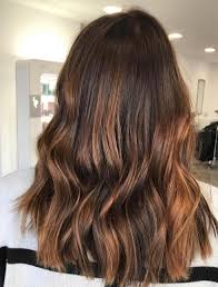 Part your hair down the middle. Short Brown Hair With Caramel Highlights Bpatello
