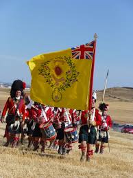 Regimental Colours 92nd Gordon Highlanders Highlanders Battle Of Waterloo Napoleonic Wars