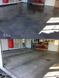Stained Concrete Garage Floor In Alta Sierra California The Floor Was Stained With Smith Stain And Concrete Stained Floors Garage Floor Epoxy Concrete Sheds