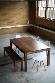 Solid Wood Parsons Dining Table Solid Top Or Extension W Leaves Mesas De Comedor Diseno De Muebles Mesas De Madera