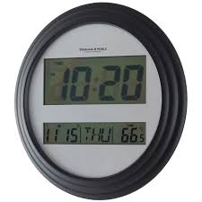 Check spelling or type a new query. Mainstays Digital Wall Clock Black Walmart Com Walmart Com
