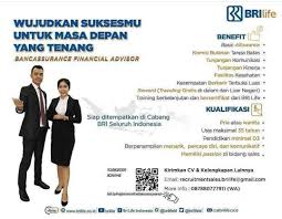 Scopri ricette, idee per la casa, consigli di stile e altre idee da provare. Lowongan Kerja D3 S1 Di Bri Life Medan Juni 2021 Lowongan Kerja Medan Terbaru Tahun 2021