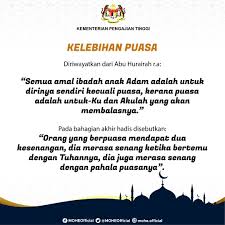 Rukun puasa kedua adalah menahan diri dari makan, minum, bersetubuh, dan segala hal yang membatalkan puasa dari terbit fajar sampai terbenam matahari seperti tertulis dalam quran surat al. Kementerian Pengajian Tinggi Pa Twitter Kptinfo Puasa Ramadan Adalah Salah Satu Daripada Rukun Rukun Islam Yang Lima Ianya Merupakan Ibadah Yang Telah Difardhukan Oleh Allah Swt Ramadankarem Kitamestimenang Kitajagakita Iptpulang