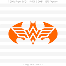 Batman Wonder Women Logo Vector Svgbomb Com