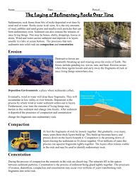 The key to past environments. Relative Dating