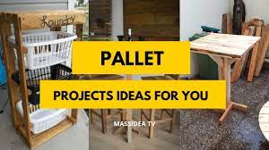 Home pallet ideas do it yourself pallet nightstand. 50 Awesome Pallet Projects Ideas You Can Make It Youtube