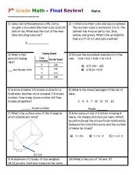 Check spelling or type a new query. 7th Grade Math Fun Worksheets Teachers Pay Teachers