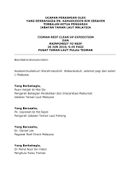 Berbahagia in a sentence and translation of berbahagia in english dictionary with audio pronunciation by dictionarist.com. Ucapan Perasmian Oleh Yang Berbahagia En Kamaruddin Bin