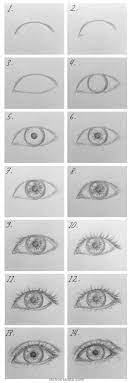 How To Draw A Realistic Eye An Easy Step By Step Guide Easy Eye Drawing Eye Drawing Tutorials Easy Drawings Sketches
