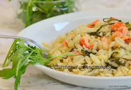 Saveurs Et Gourmandises Orzo Aux Crevettes Crevettes Gourmandise