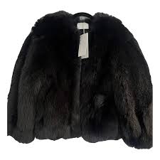Faux fur coat