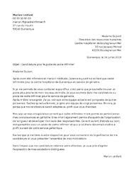 Lettre De Motivation Cadre Infirmier Staffsante