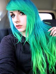 Used Arctic Fox Hair Color S Poseidon And Aquamarine For The Blue And Teal Arctic Fox Hair Color Green Hair Hair