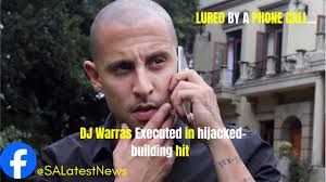 DJ Warras was shot dead near Zambezi House while assisting with a ...