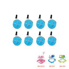 U Baby Baby Walker 8pcs 5cm Small Wheels Replacement U Baby