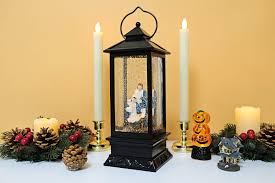 Check out the water battery operated globes for the auction saturday (11/30) at 4:00 pm. Snow Globes Home Kitchen Eldnacele Singing Battery Operated Musical Lighted Christmas Snowman Water Glittering Swirling Snow Globe Lantern With Music Christmas Home Decoration And Gift Snowman Family Cdf 4