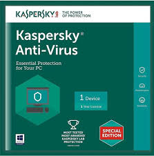 Kaspersky Antivirus 1 User Plus 1 Free License