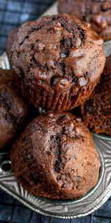 Double Chocolate Banana Muffins Recipe In 2020 Chocolate Banana Muffins Banana Muffins Chocolate Banana