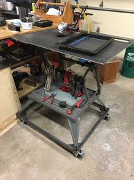 Welding Table Made From B D Workmate Welding Table Welding Table Diy Welding Projects