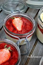 Riz Au Lait Aux Fraises Recettes By Hanane Recette Riz Au Lait Recettes De Cuisine
