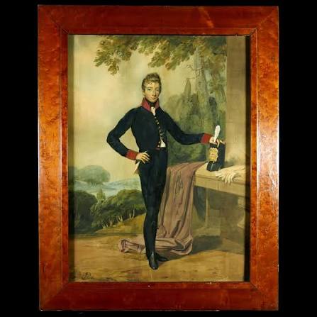 Portrait of an East India Company Officer, 1830 – The Armoury St James's