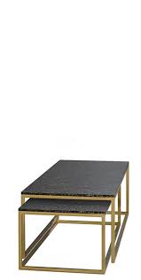 Rectangular coffee table sonoma grey. Rectangular Nesting Cocktail Tables