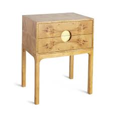 Half Moon Burl Side Table Wisteria Burled Wood Furniture Side Table Wood Burled Wood