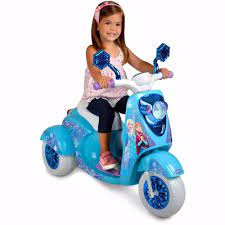 Pin On Electric Scooter For Kids Disney Frozen 3 Wheeler 6 V Battery Operated Girls Toy