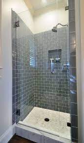 This design is liked mostly by all for its simplicity and subdued colours. Ice Gray Glass Subway Tile Bathrooms Remodel Bathroom Remodel Shower Bathroom Remodel Master
