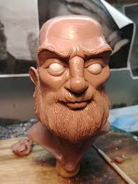 Hard clay for mold that doesn't harden