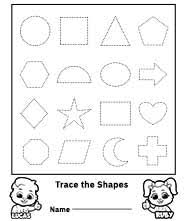 Printable coloring and activity pages are one way to keep the kids happy (or at least occupie. Free Printable Worksheets For Kids Colors And Shapes