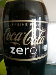Coke Zero Carbs Zero Sugar Zero Caffeine Water Caffeine Free Caffeine Cola