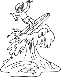 Treat your dad well on his birthday with one of these fantastic cards! Surfing Coloring Pages Coloring Home