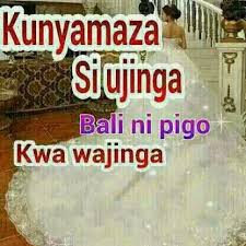 Check spelling or type a new query. Swahili Wisdom Swahili Quotes
