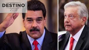 Presidente de Venezuela felicita López Obrador por su triunfo