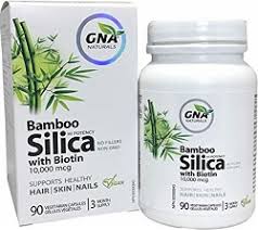 bamboo silica with biotin 90 cap by