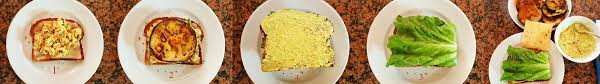 Painea alba are aproximativ 270 de calorii. Sandvici Delicios Cu Ton Avocado Si Vinete Pane