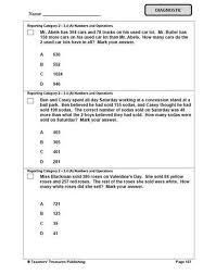 13 3rd Grade Test Prep Worksheets Practice Math Worksheets
