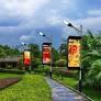 City street light pole display from untsmart.com