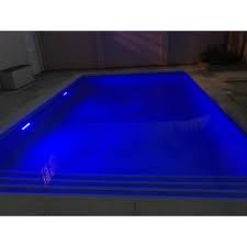 Solar Lighting In Ground Swimming Pool Deep Blue Color For Pool Ponds