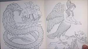 Download Book Talk Mythical Beasts Coloring Book Youtube