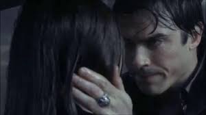 Damon Salvatore and Elena Gilbert