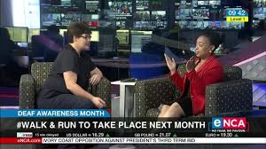 Enca news night bumper, august 2012. Encanews Uveka Rangappa Spoke To Deaf Sa Ceo Judith Madi