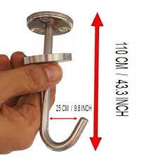 Command hooks let you hang what you want, where you want, without the hassle of tools and nails. Ceiling Rose Hook Plate Light Fitting Chandelier Hanging Suspension Fixing Steel Ebay