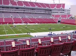 raymond james stadium view from club level 233 vivid seats