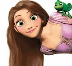 Rapunzel With Brown Hair Green Eyes Disney Rapunzel Disney Tangled Rapunzel Costume