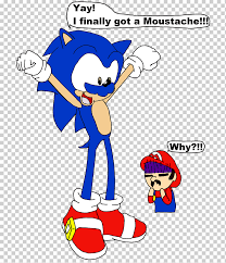 It was released to promote team sonic racing. Sonic Chaos Moustache Sonic Drive In Moustache Comics Text Sonic The Hedgehog Png Klipartz