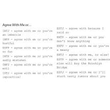 This Post That Knows How The Types Threaten Mbti Intj Personality Infp Personality